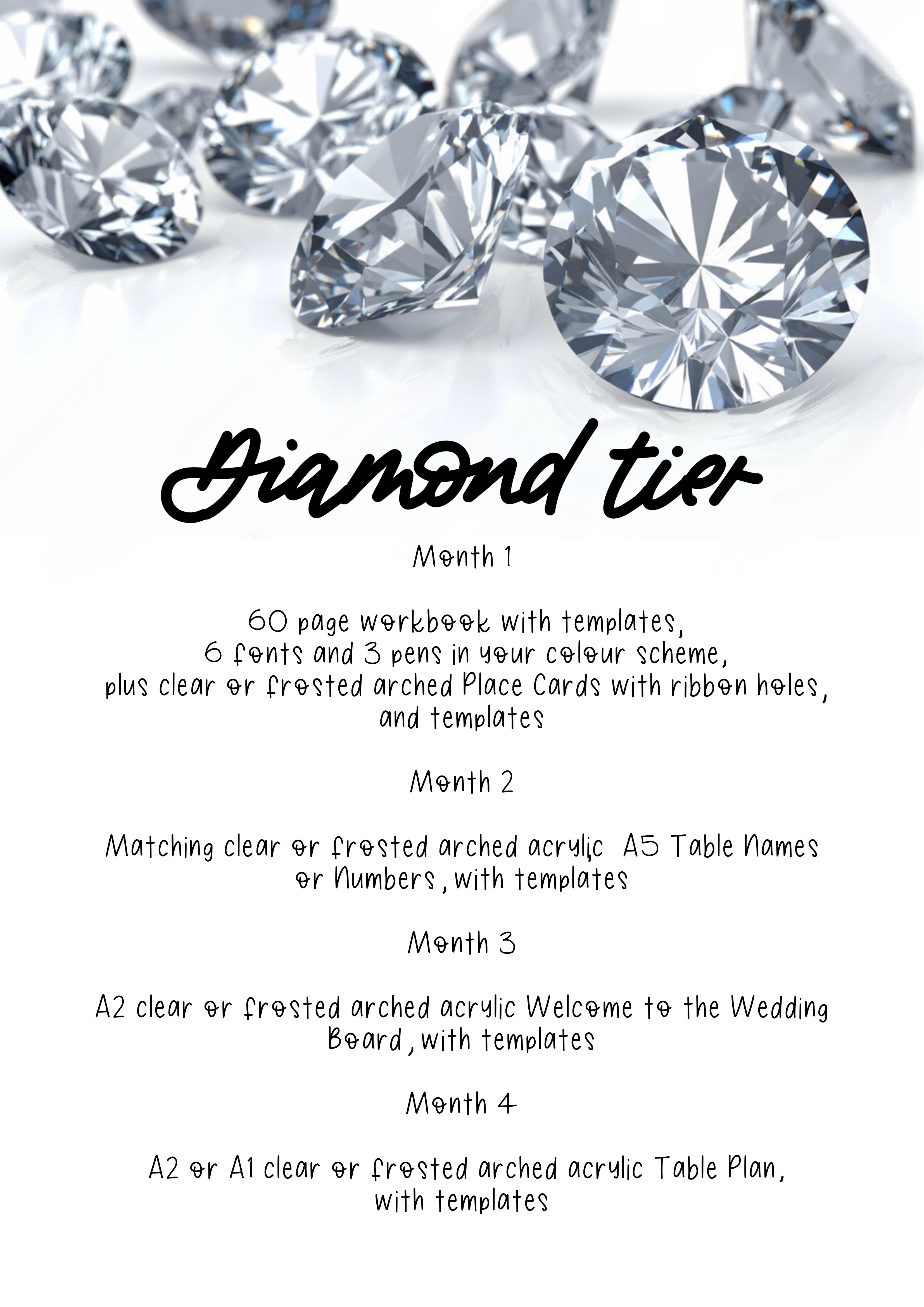 Diamond Wedding Tier